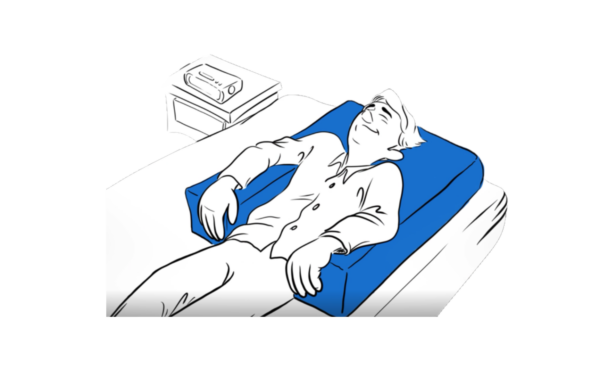 Surgical Recovery Pillow - Sleet straight up comfortably Comfortable Surgical Recovery Pillow for neck surgery, shoulder surgery, arm surgery, fracture, strain