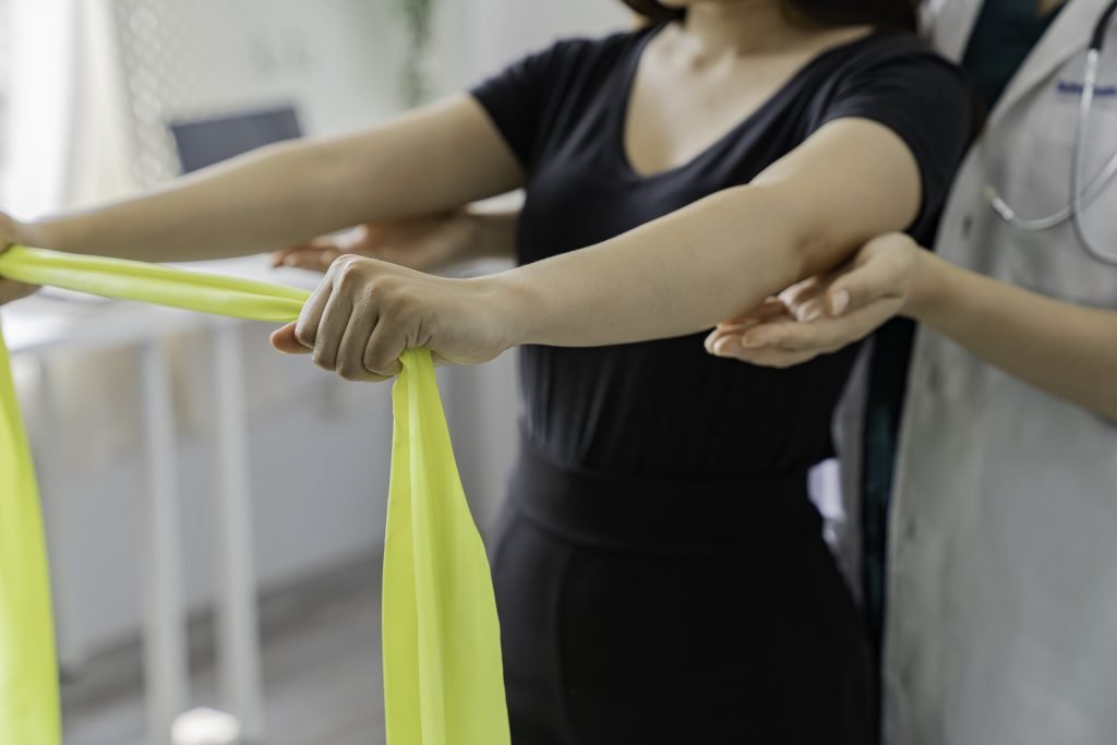 4 physical therapist gives resistance band exercises 2025 02 19 20 28 21 utc min